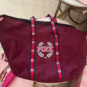 PINK varsity bag